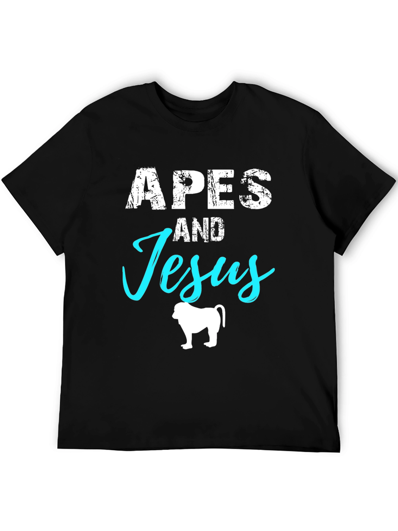 Apes and Jesus Graphic T-Shirt