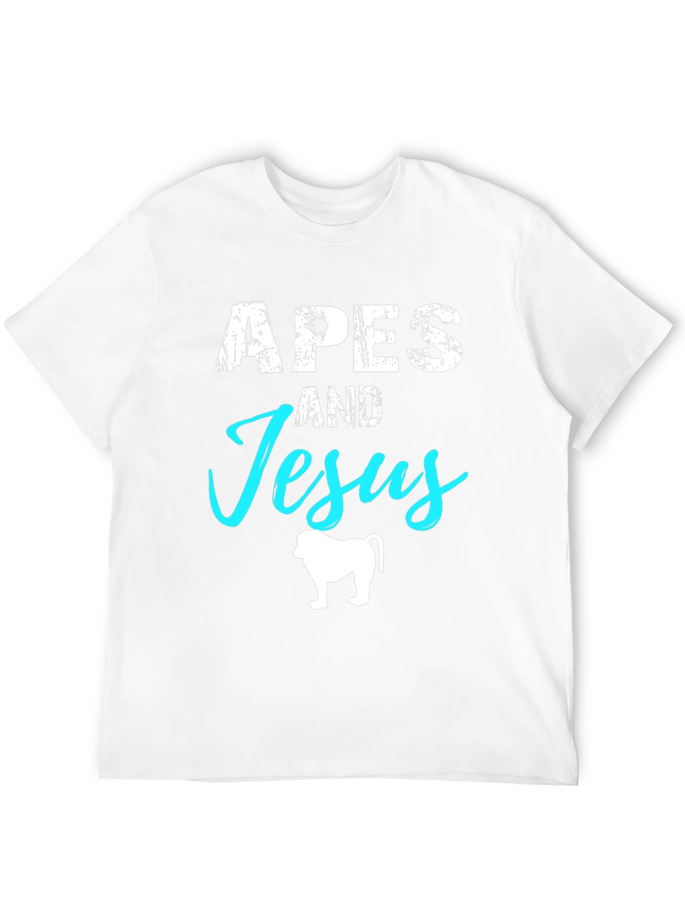 Apes and Jesus Graphic T-Shirt