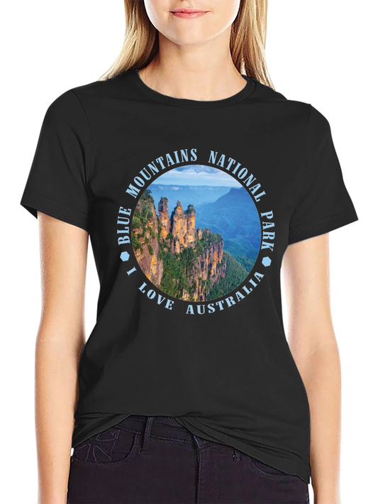 Blue Mountains National Park Tee - Australia Souvenir