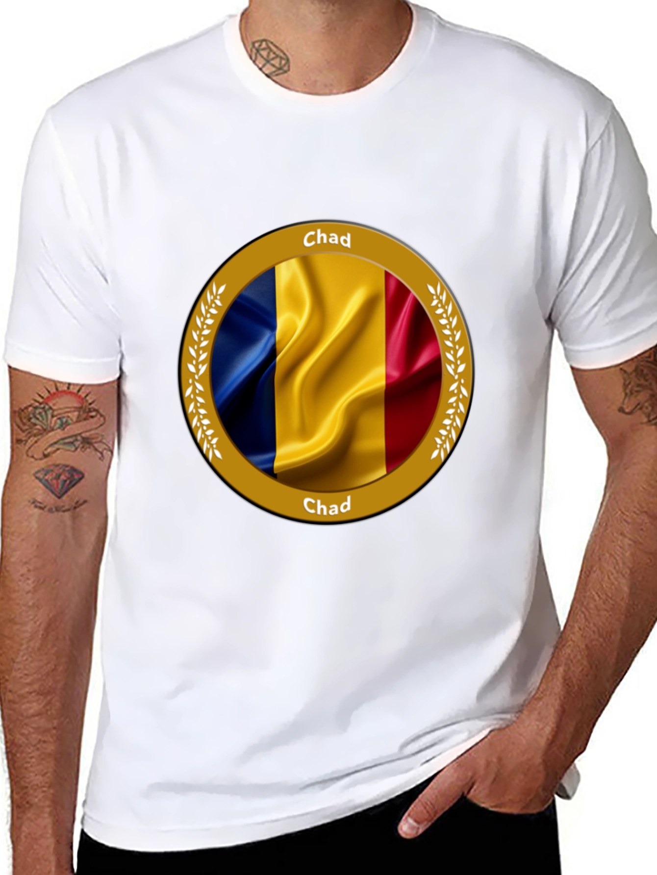 Chad Flag T-Shirt - Show Your Pride!