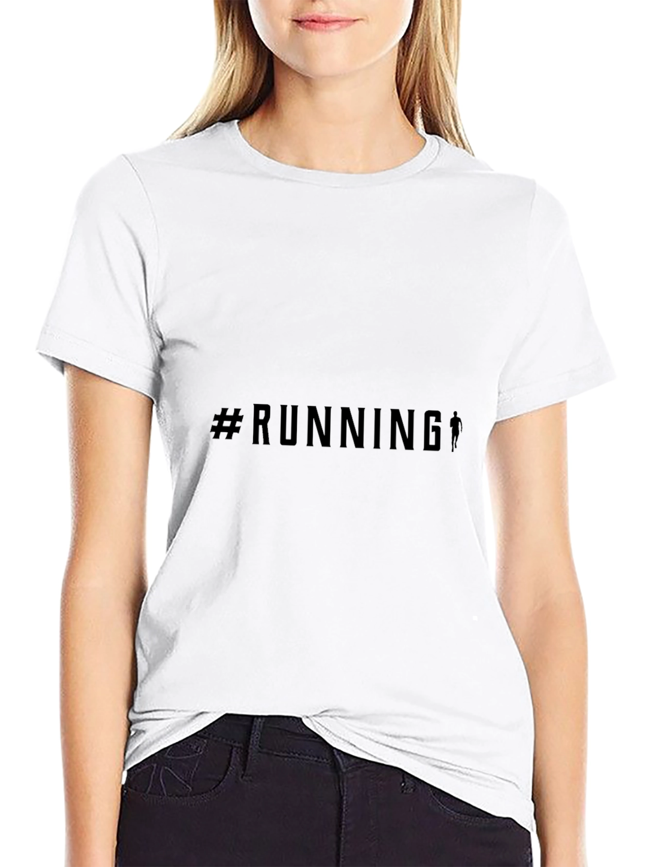 Running Enthusiast T-Shirt - Black
