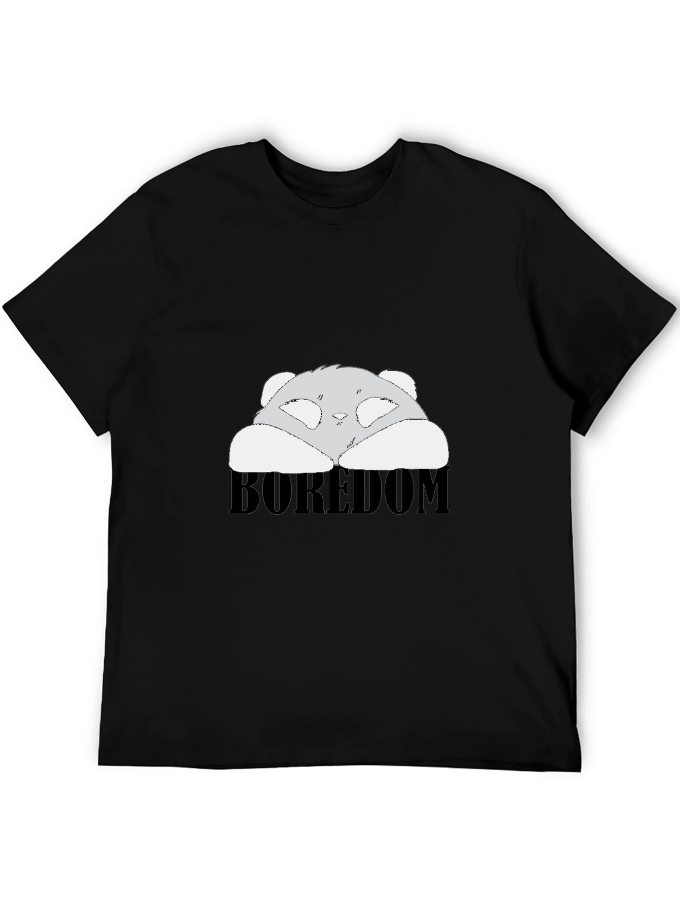 Boredom Panda Black T-Shirt