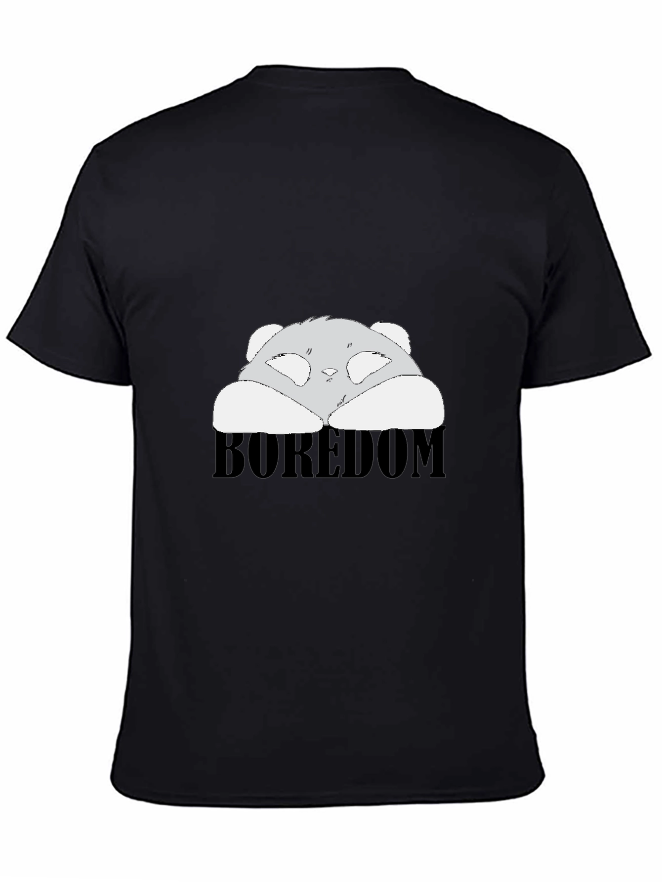 Boredom Panda Black T-Shirt