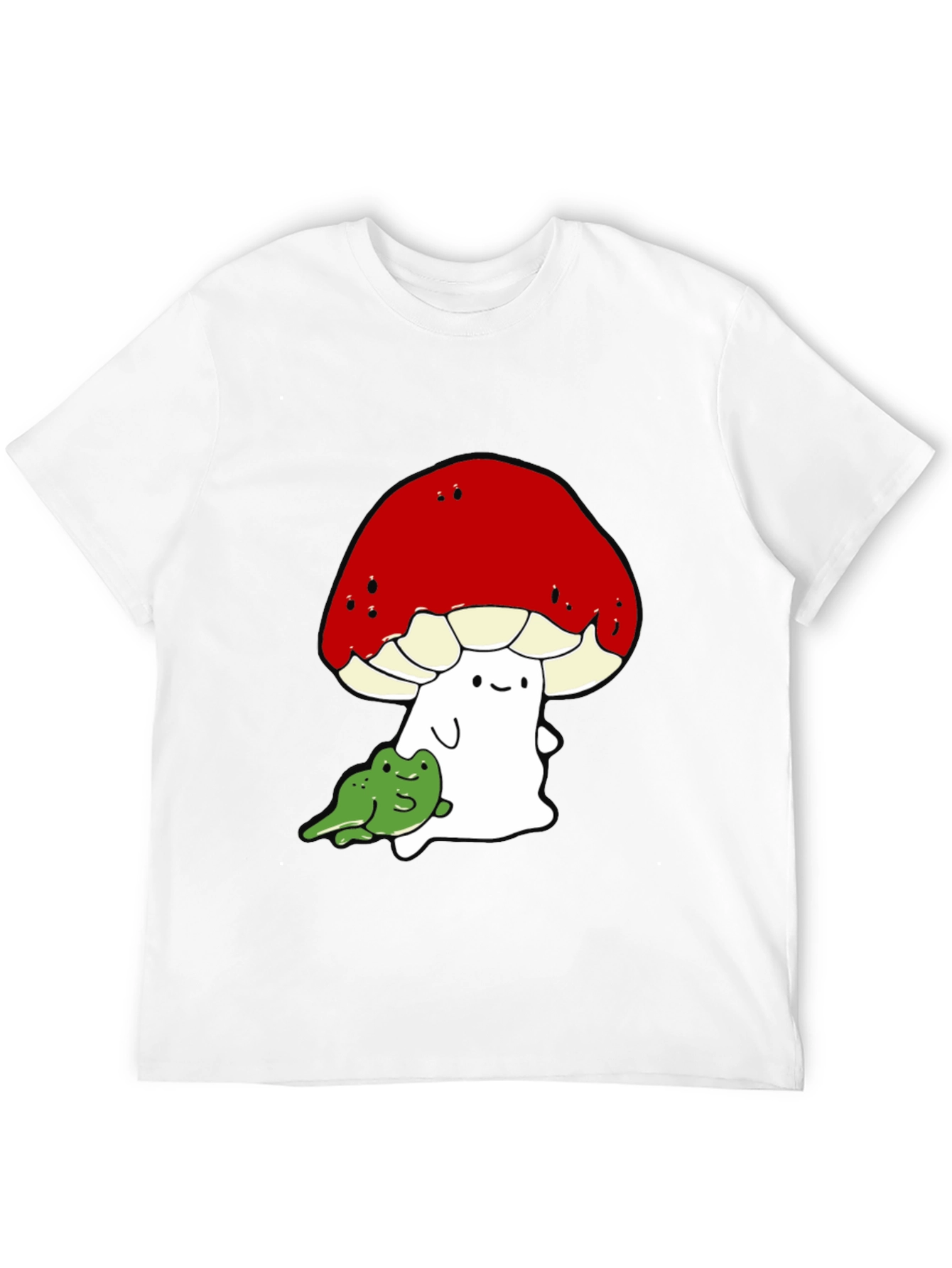 Mushroom & Frog Graphic Tee