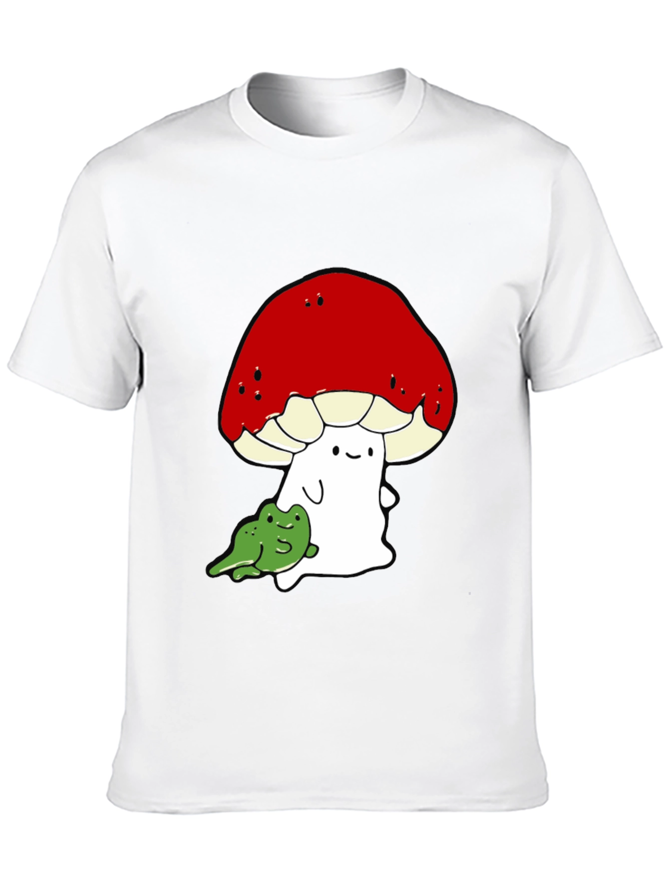 Mushroom & Frog Graphic Tee