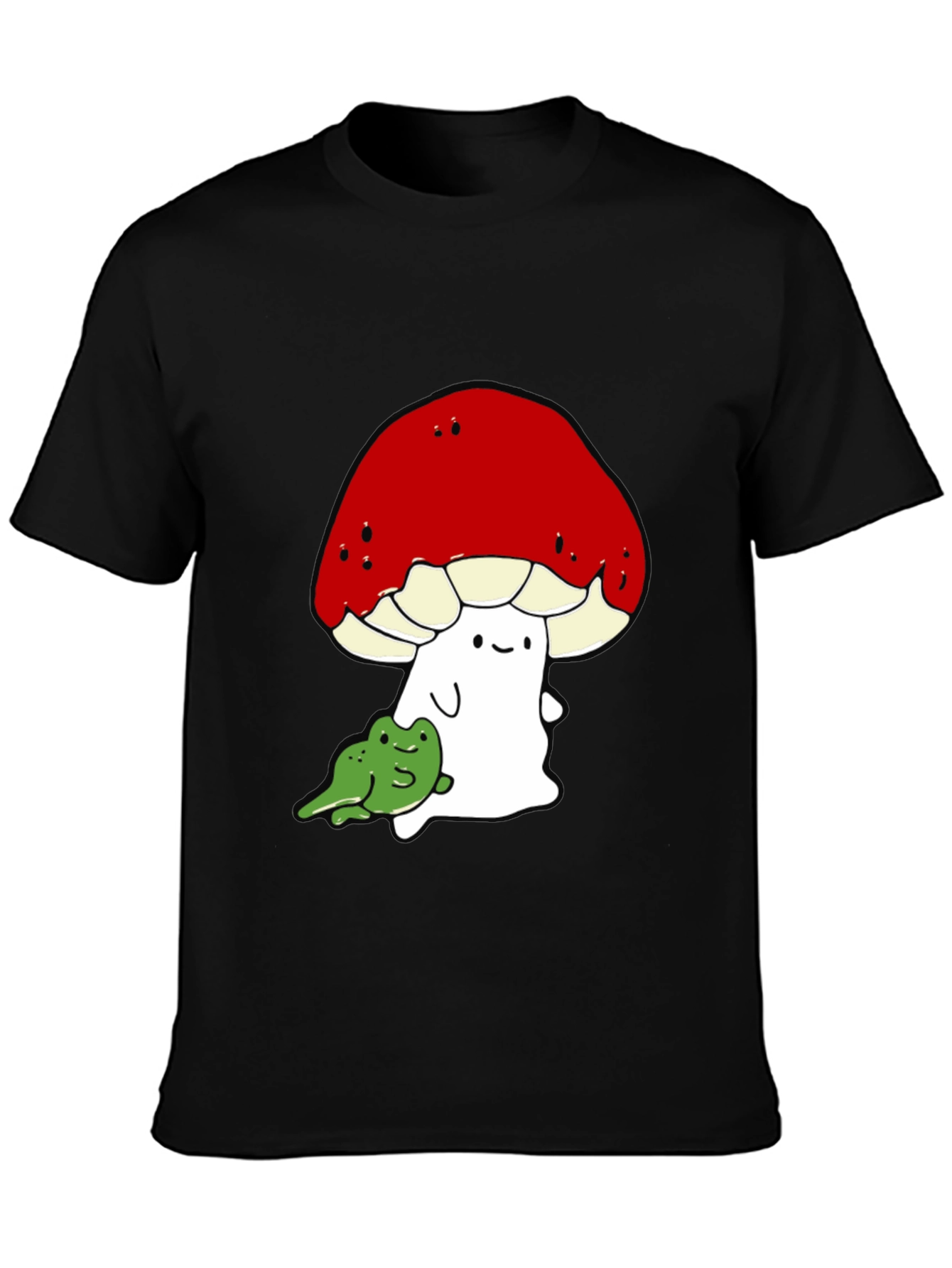 Mushroom & Frog Graphic Tee