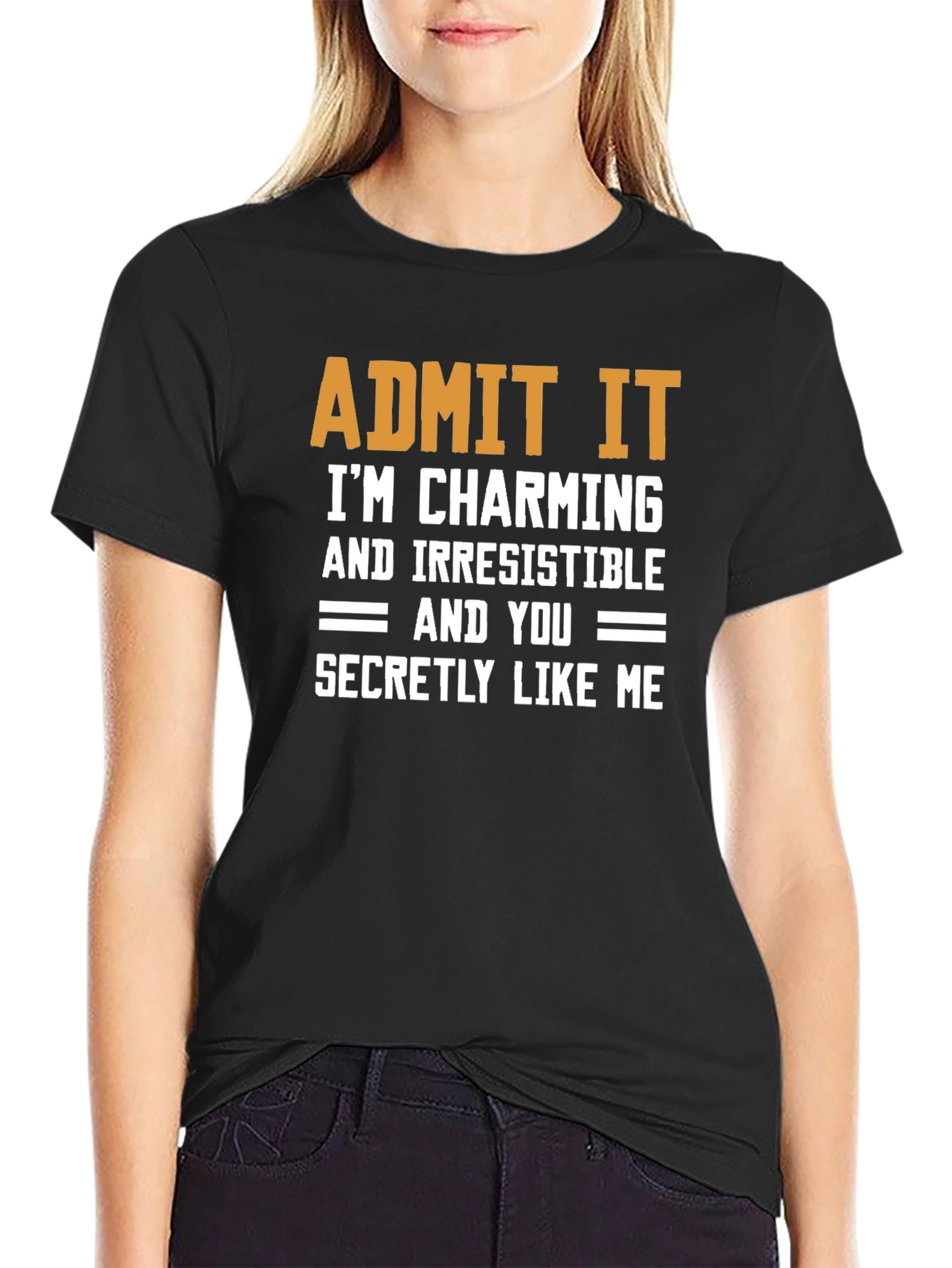 Charming & Irresistible Novelty Graphic T-Shirt