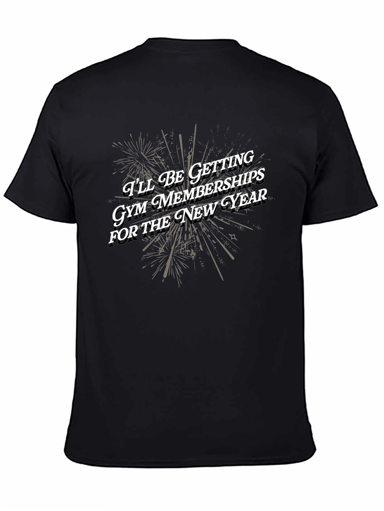 Funny Gym Membership New Year T-Shirt