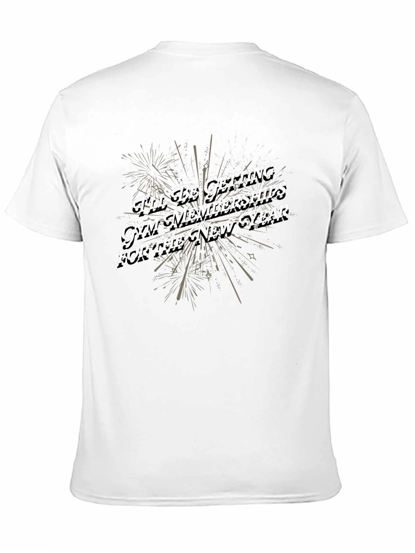 Funny Gym Membership New Year T-Shirt