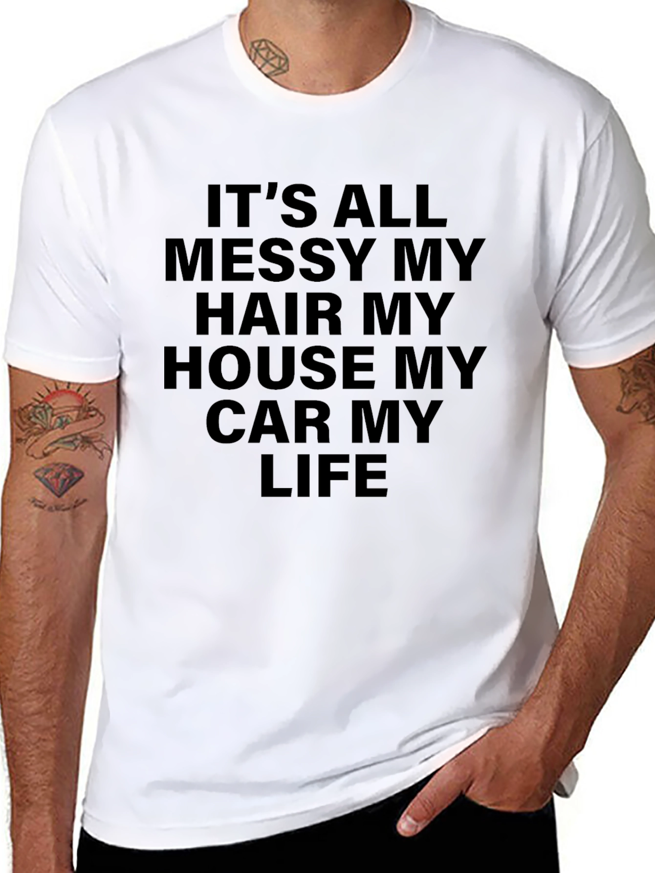 Messy Life Statement T-Shirt