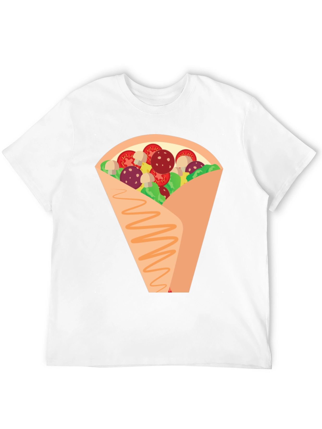 Novelty Crepe Graphic T-Shirt