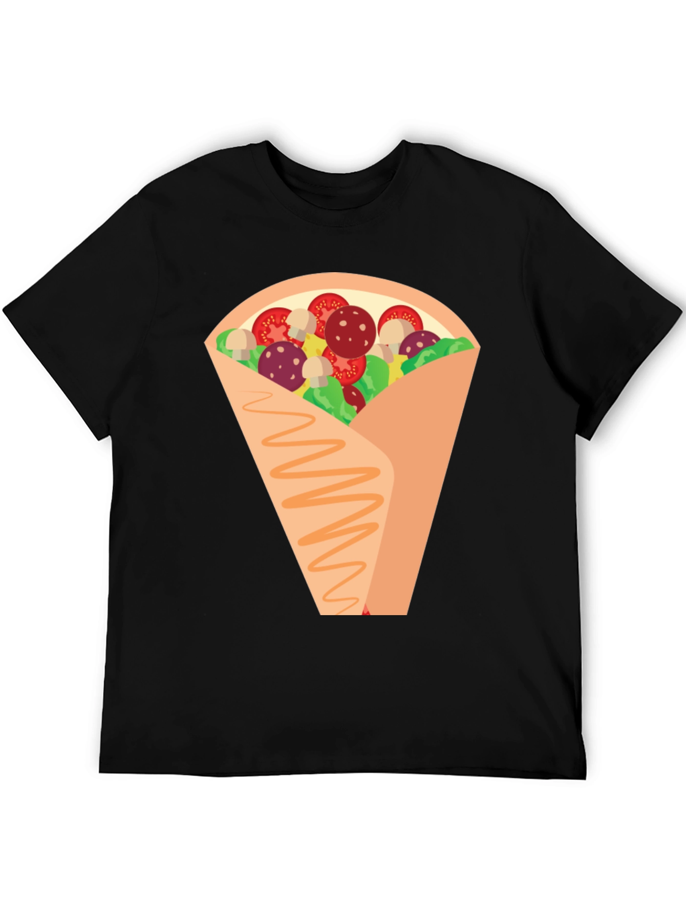 Novelty Crepe Graphic T-Shirt