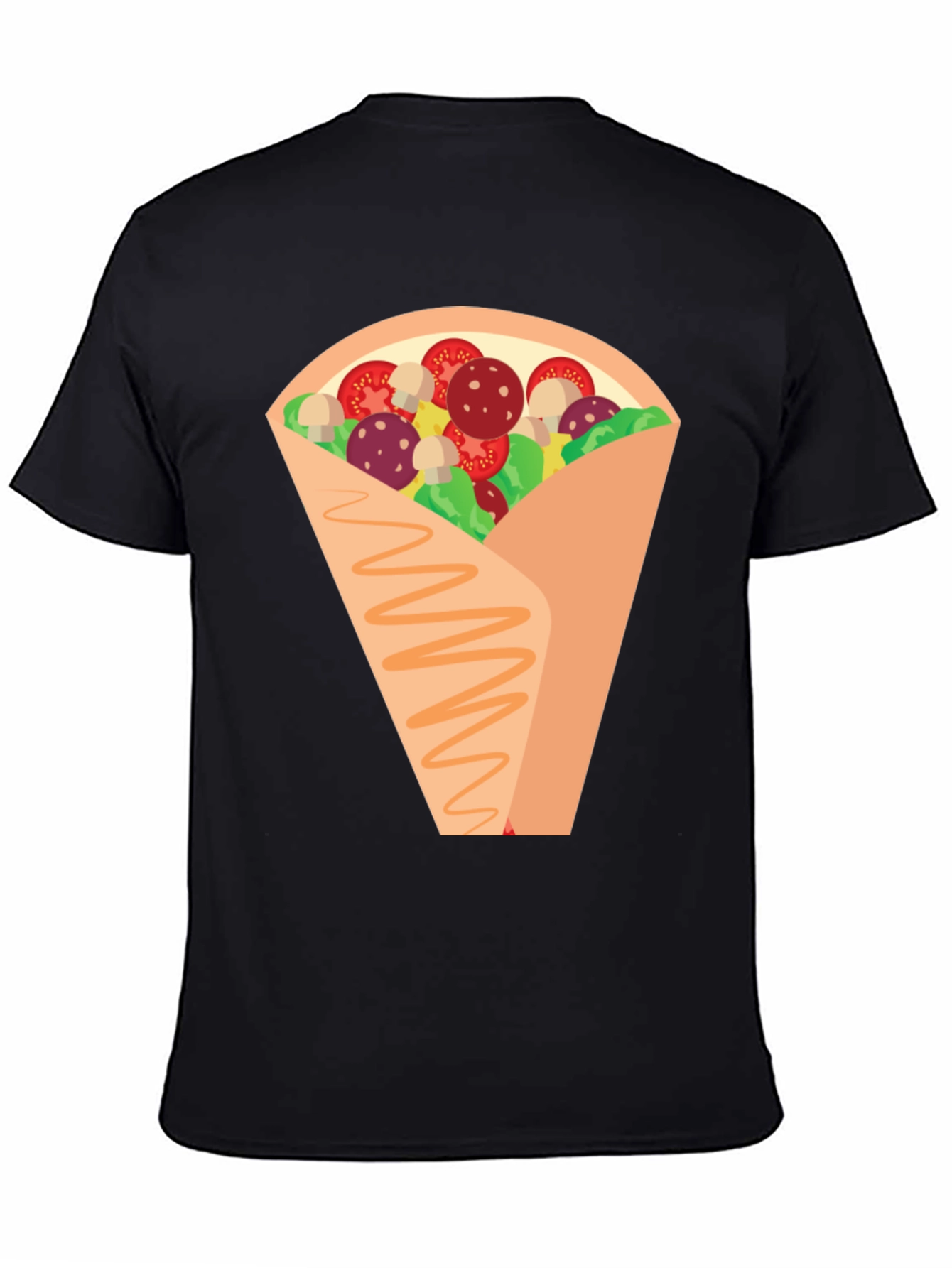 Novelty Crepe Graphic T-Shirt