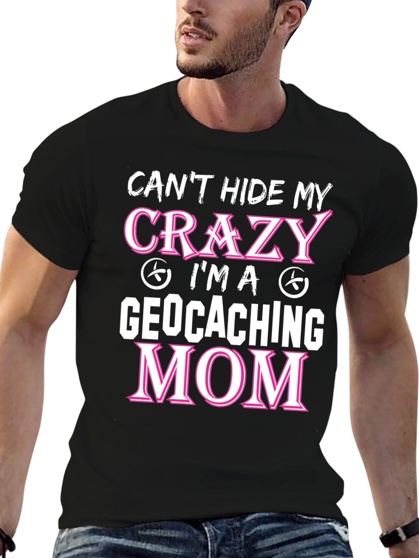Crazy Geocaching Mom T-Shirt