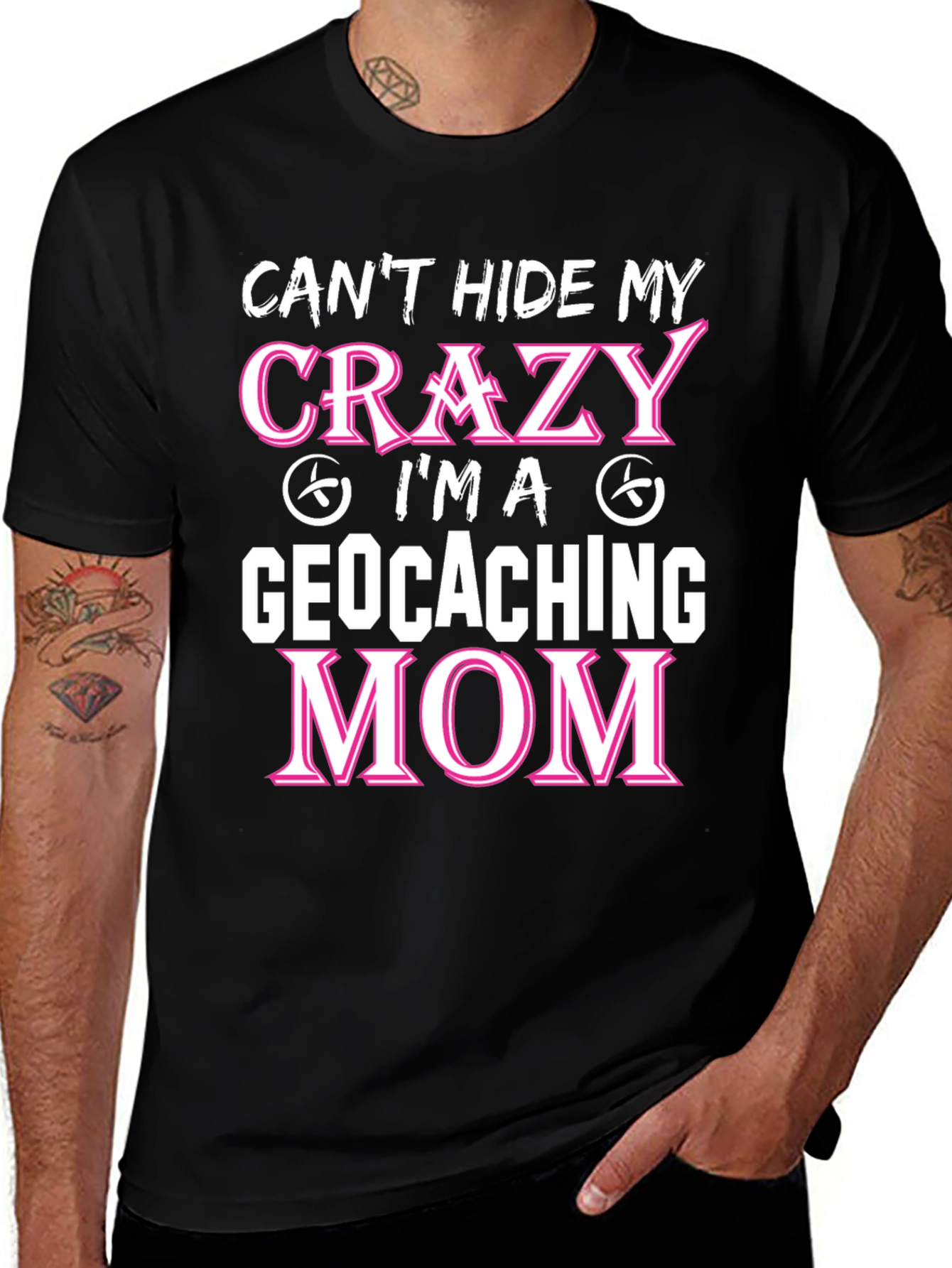 Crazy Geocaching Mom T-Shirt