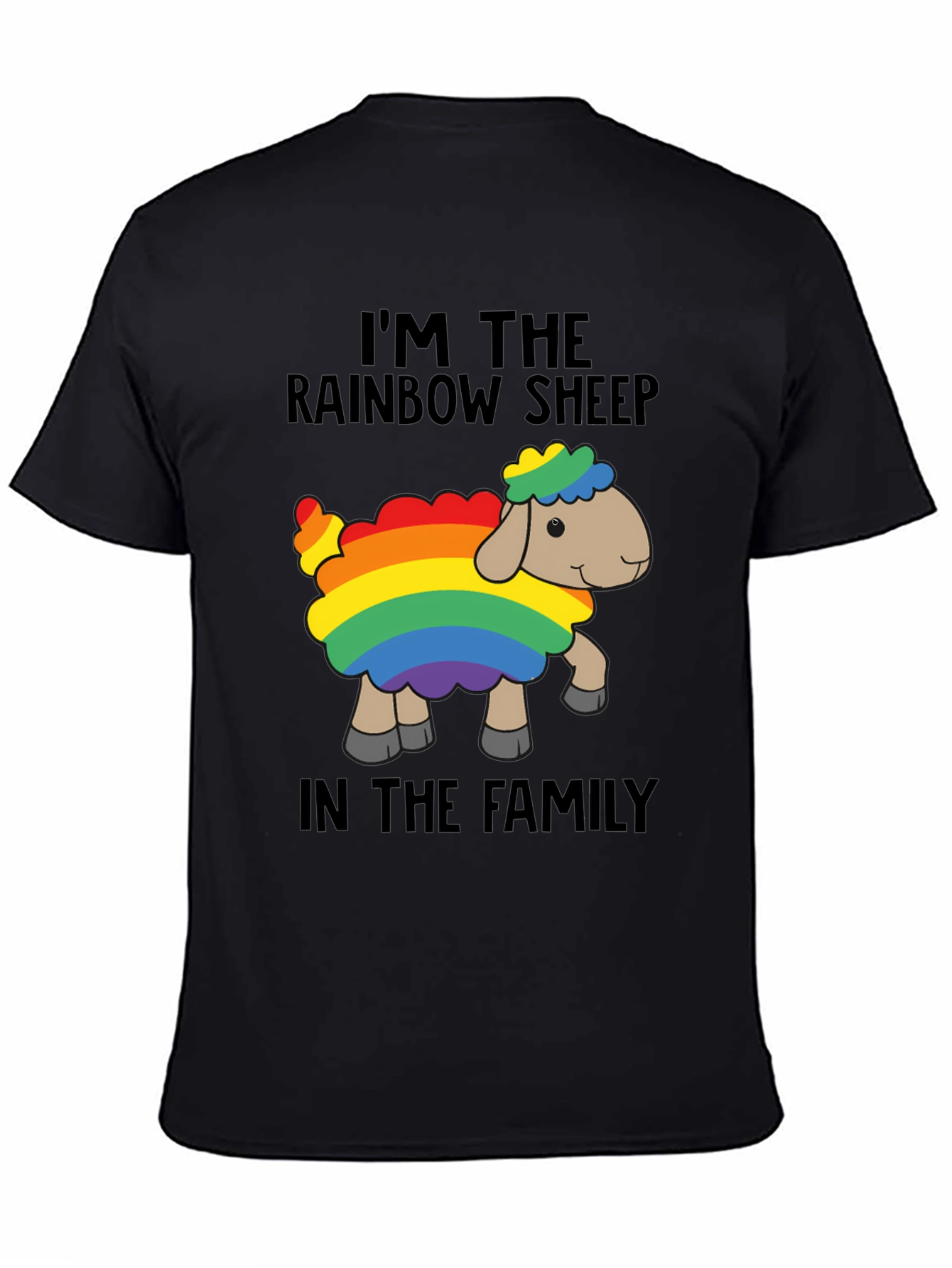 Rainbow Sheep T-Shirt - Pride Family Tee