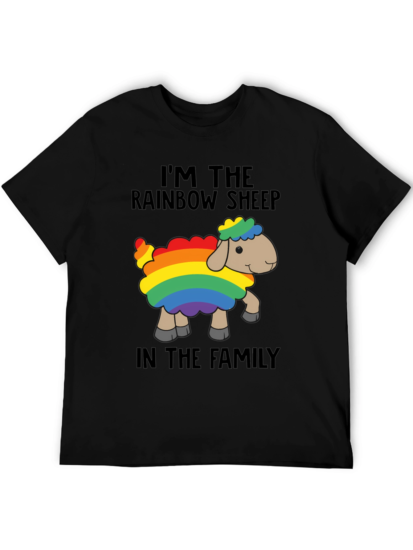 Rainbow Sheep T-Shirt - Pride Family Tee