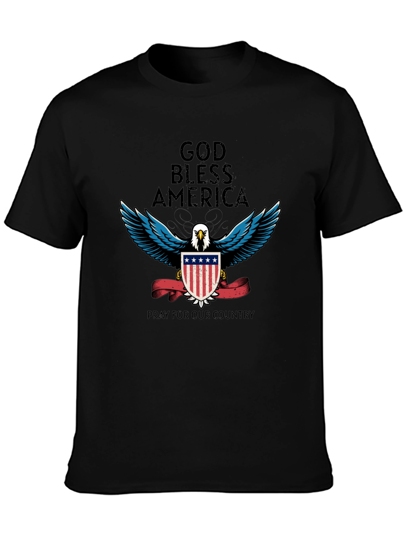 God Bless America Patriotic T-Shirt