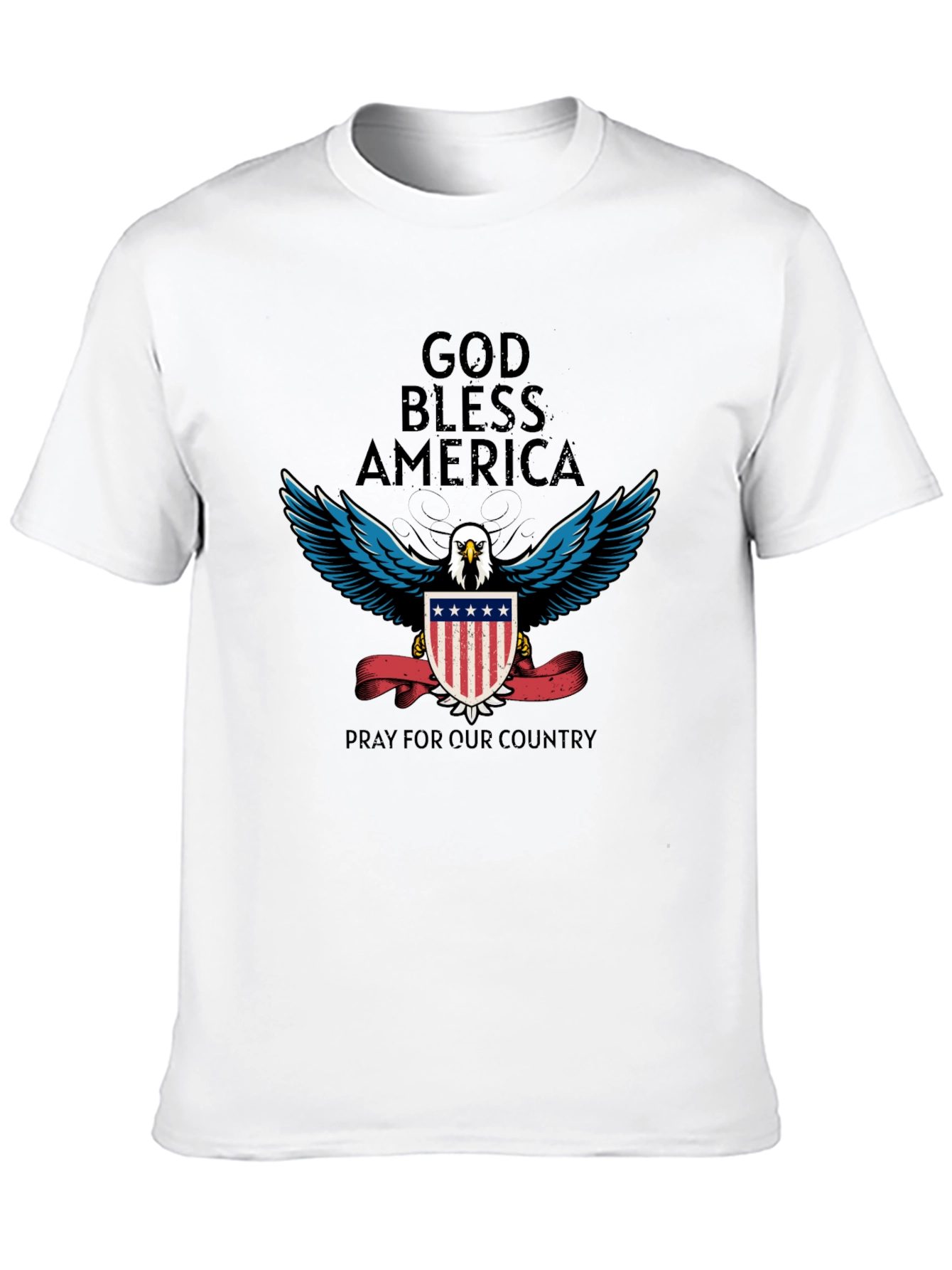 God Bless America Patriotic T-Shirt