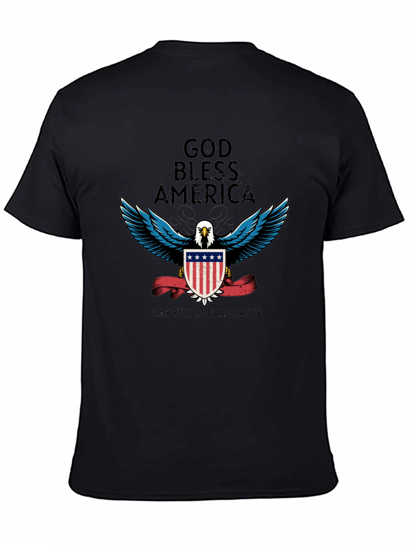 God Bless America Patriotic T-Shirt
