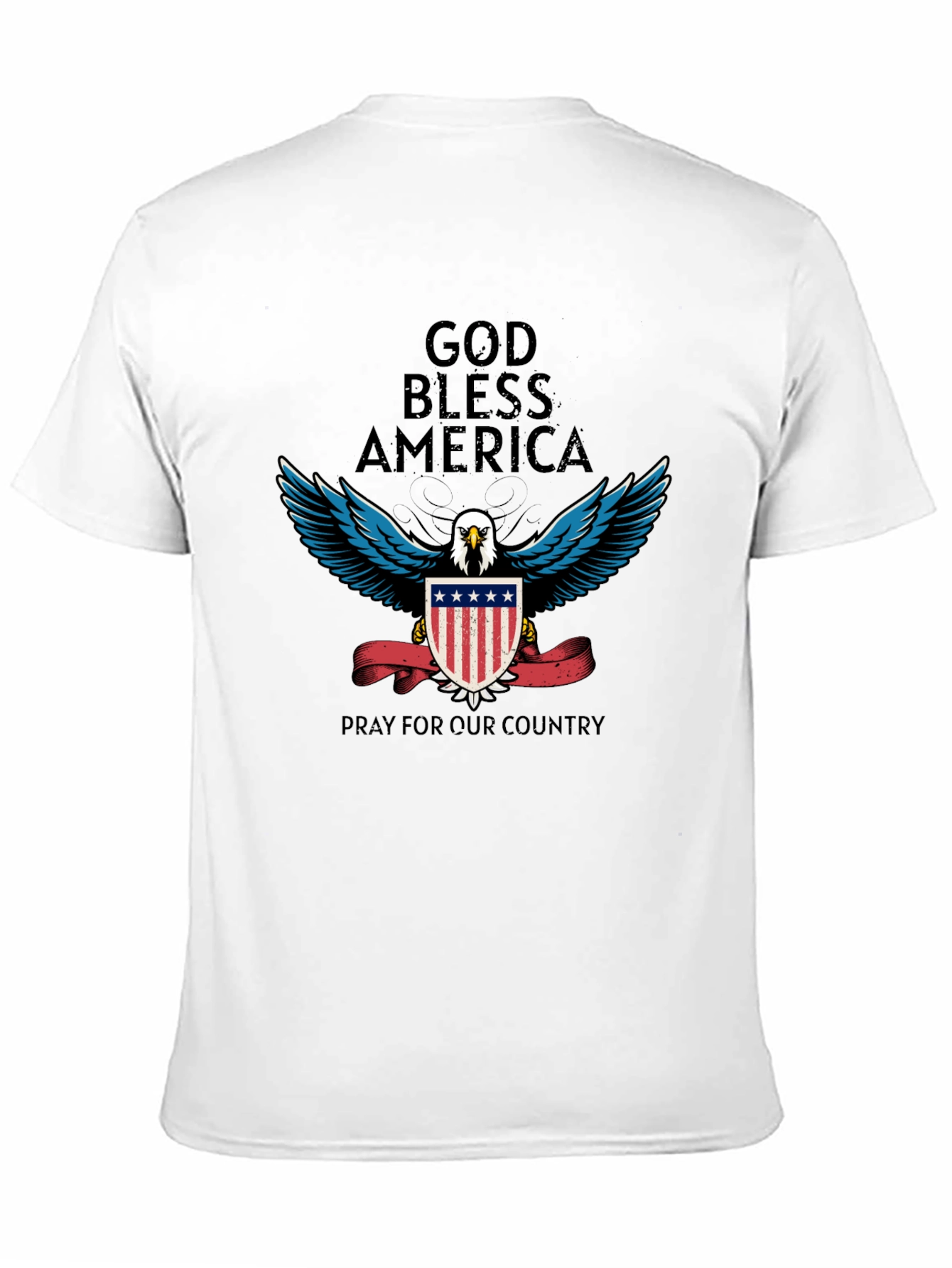 God Bless America Patriotic T-Shirt