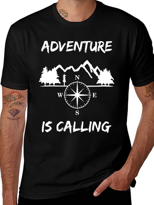 Adventure Is Calling Graphic T-Shirt