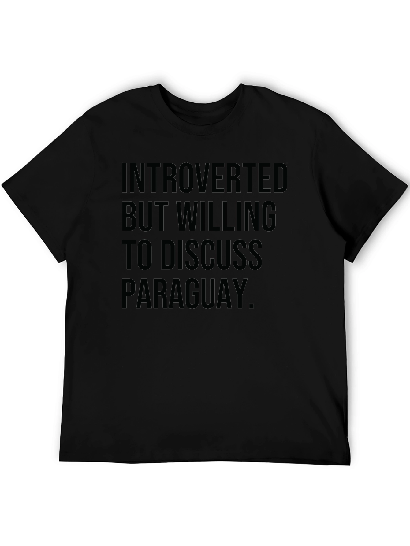 Introverted Paraguay T-Shirt - Funny Graphic Tee