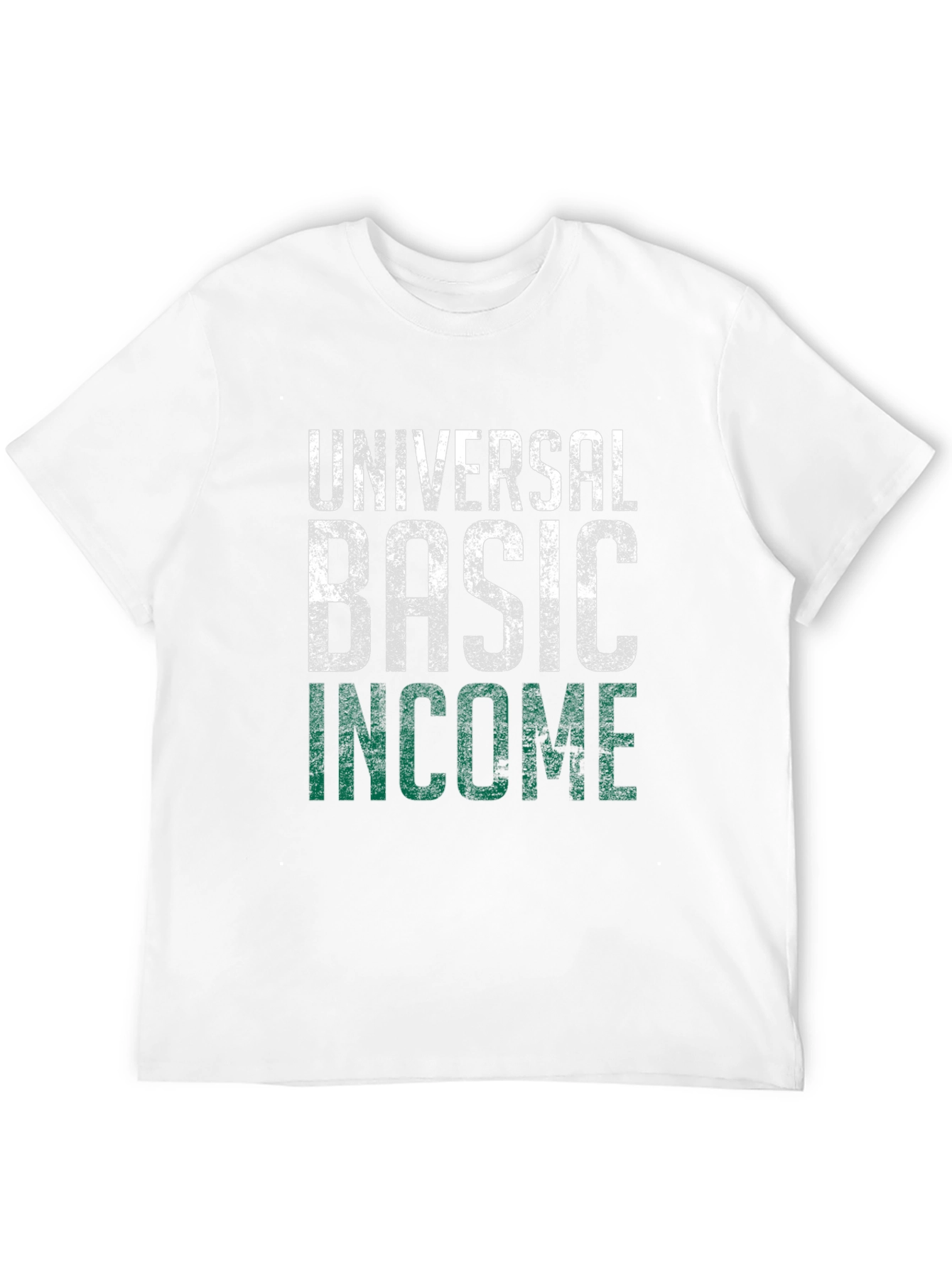Universal Basic Income UBI Black T-Shirt