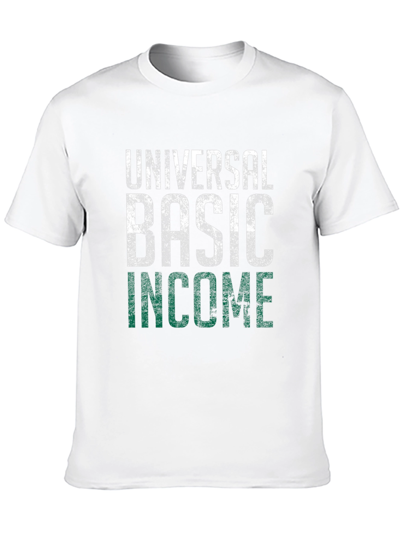 Universal Basic Income UBI Black T-Shirt