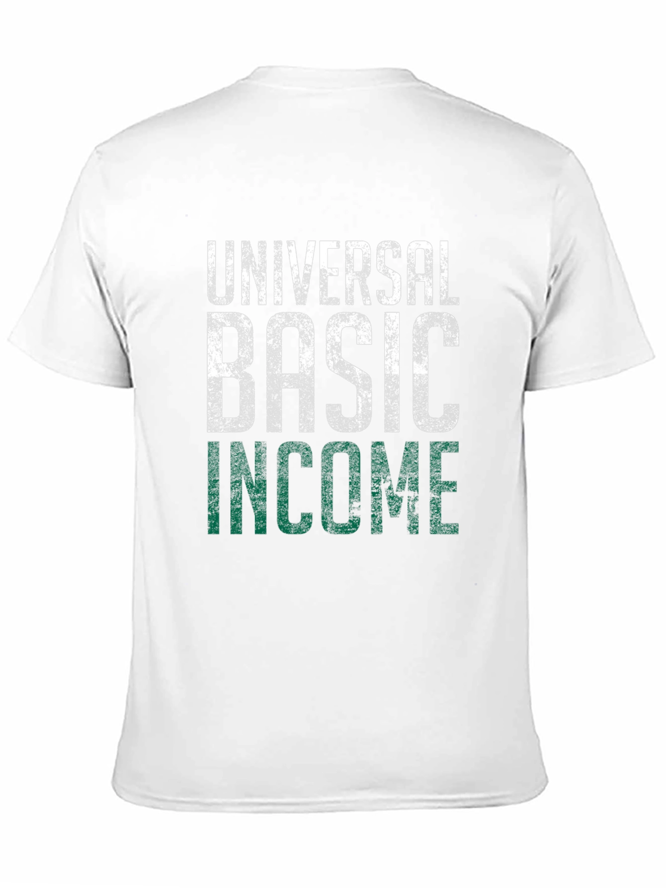 Universal Basic Income UBI Black T-Shirt