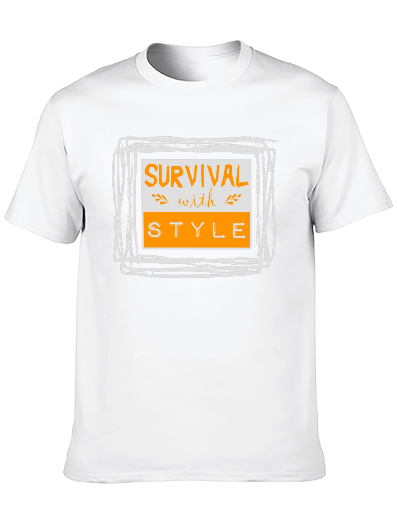 Survival with Style Graphic Tee - Black T-Shirt
