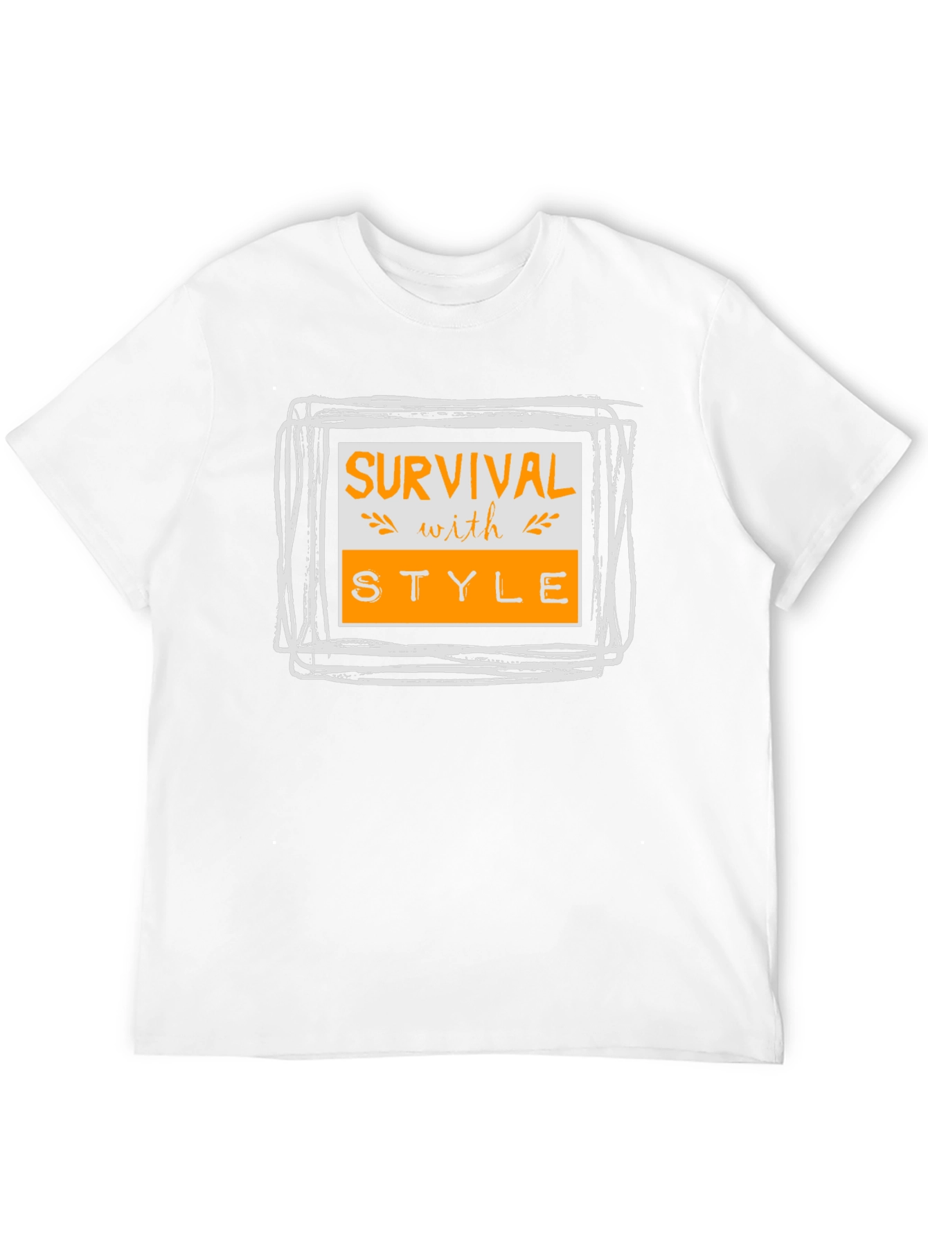 Survival with Style Graphic Tee - Black T-Shirt