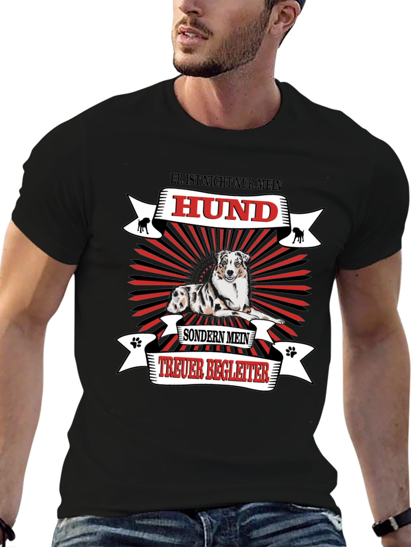 Dog Lover T-Shirt - Hund Graphic Tee