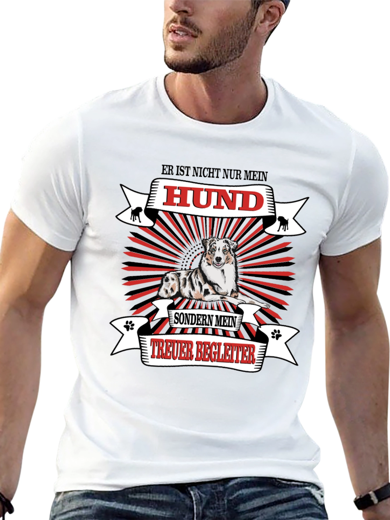 Dog Lover T-Shirt - Hund Graphic Tee