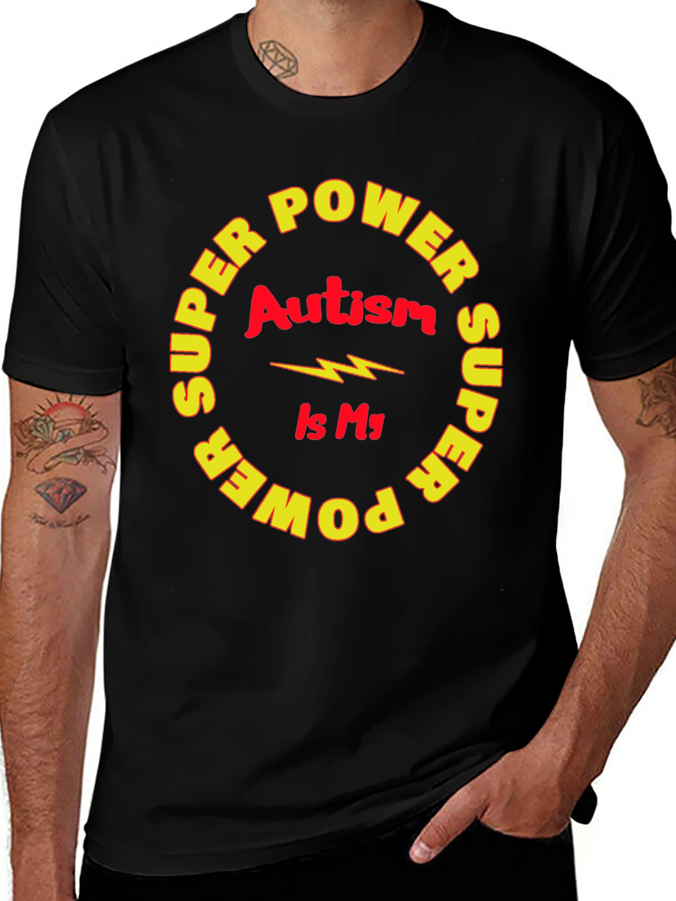 Autism Awareness T-Shirt: Autism is My Superpower