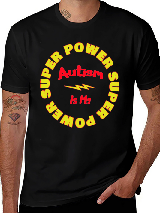 Autism Awareness T-Shirt: Autism is My Superpower