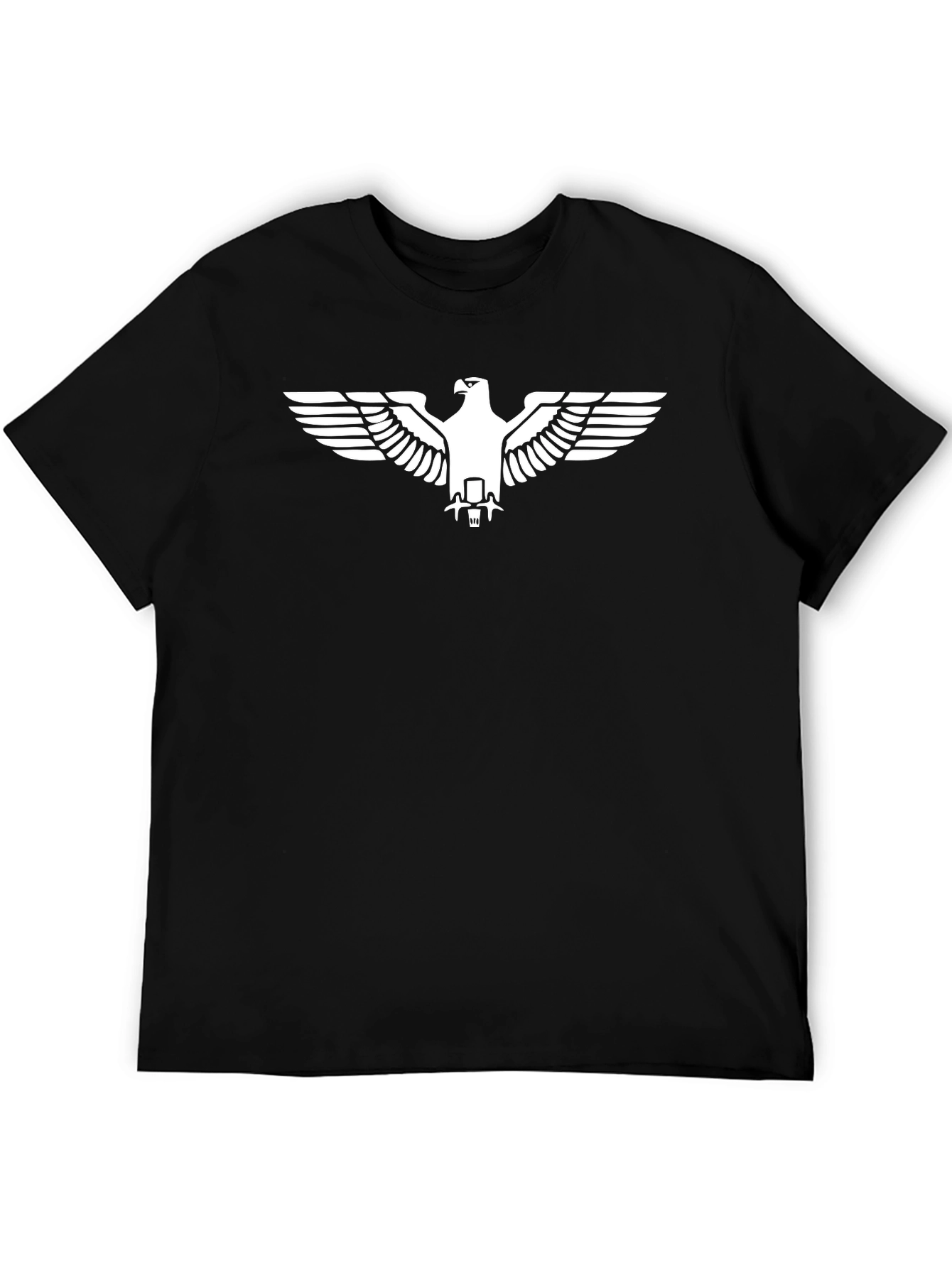 Eagle Crest Graphic Tee - Stylish Black T-Shirt