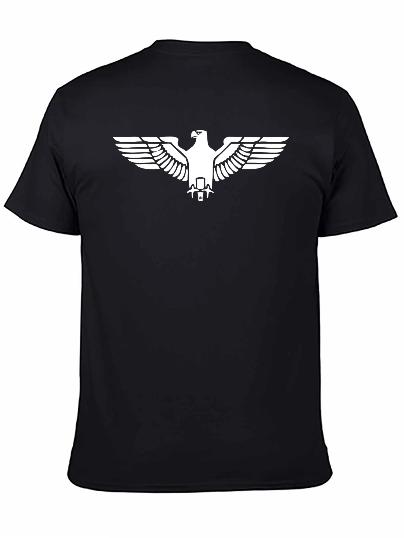 Eagle Crest Graphic Tee - Stylish Black T-Shirt