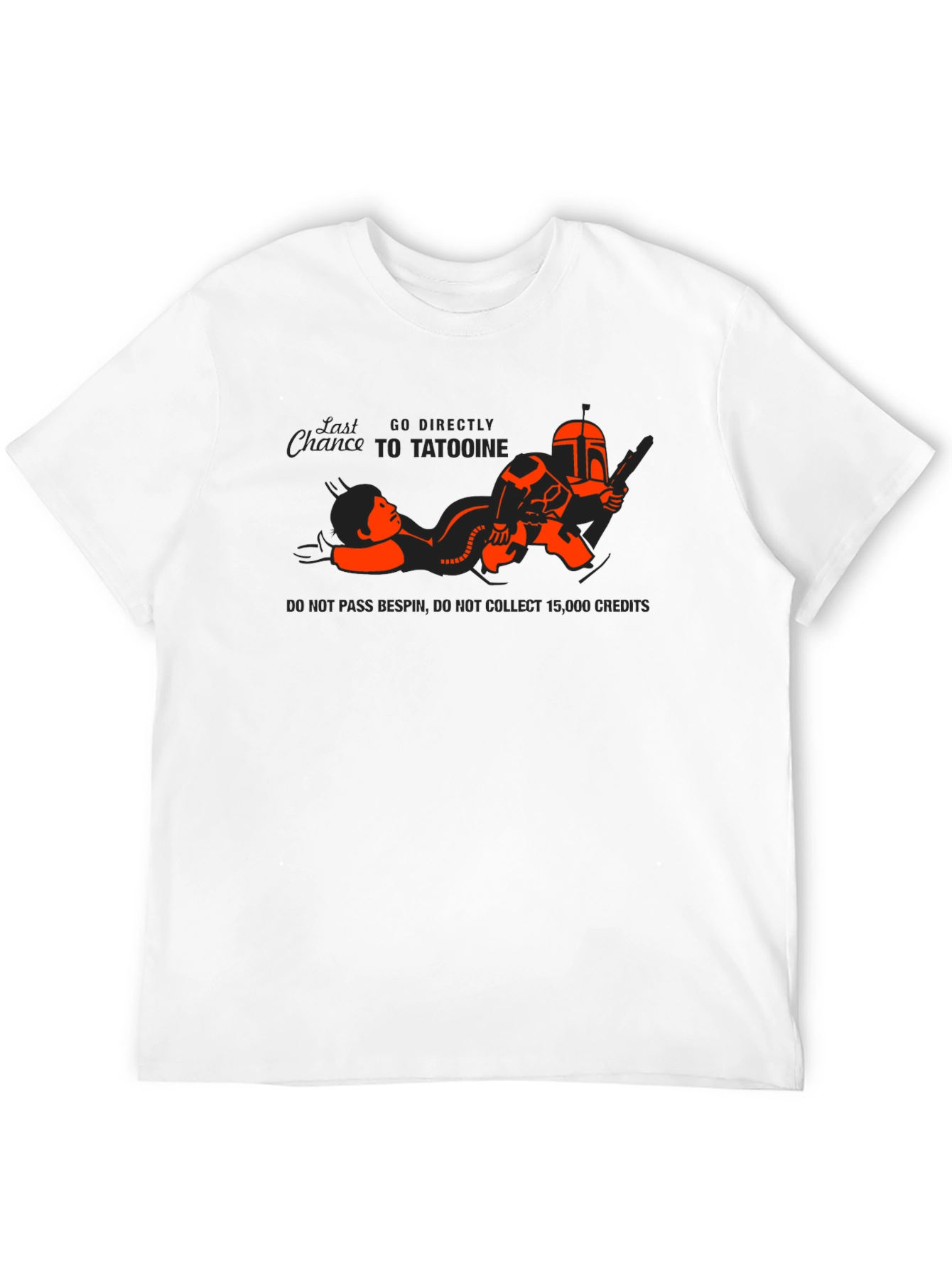 Chance to Tatooine Black T-Shirt