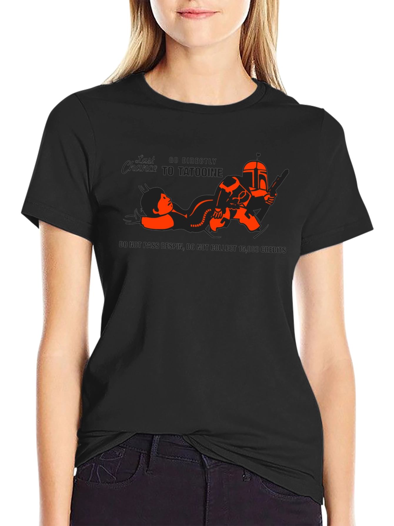 Chance to Tatooine Black T-Shirt