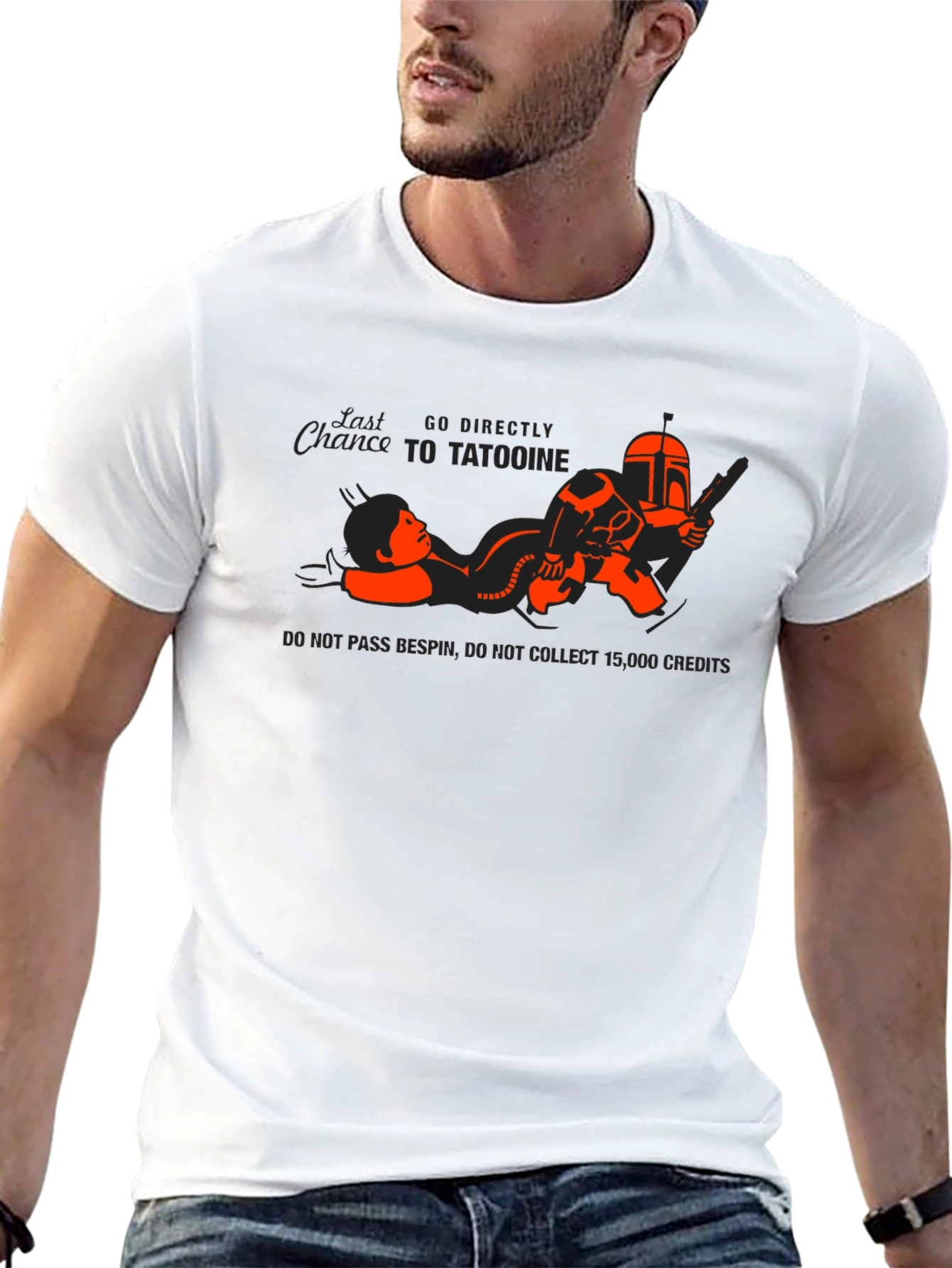Chance to Tatooine Black T-Shirt