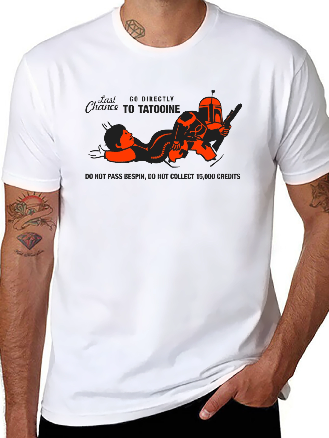 Chance to Tatooine Black T-Shirt
