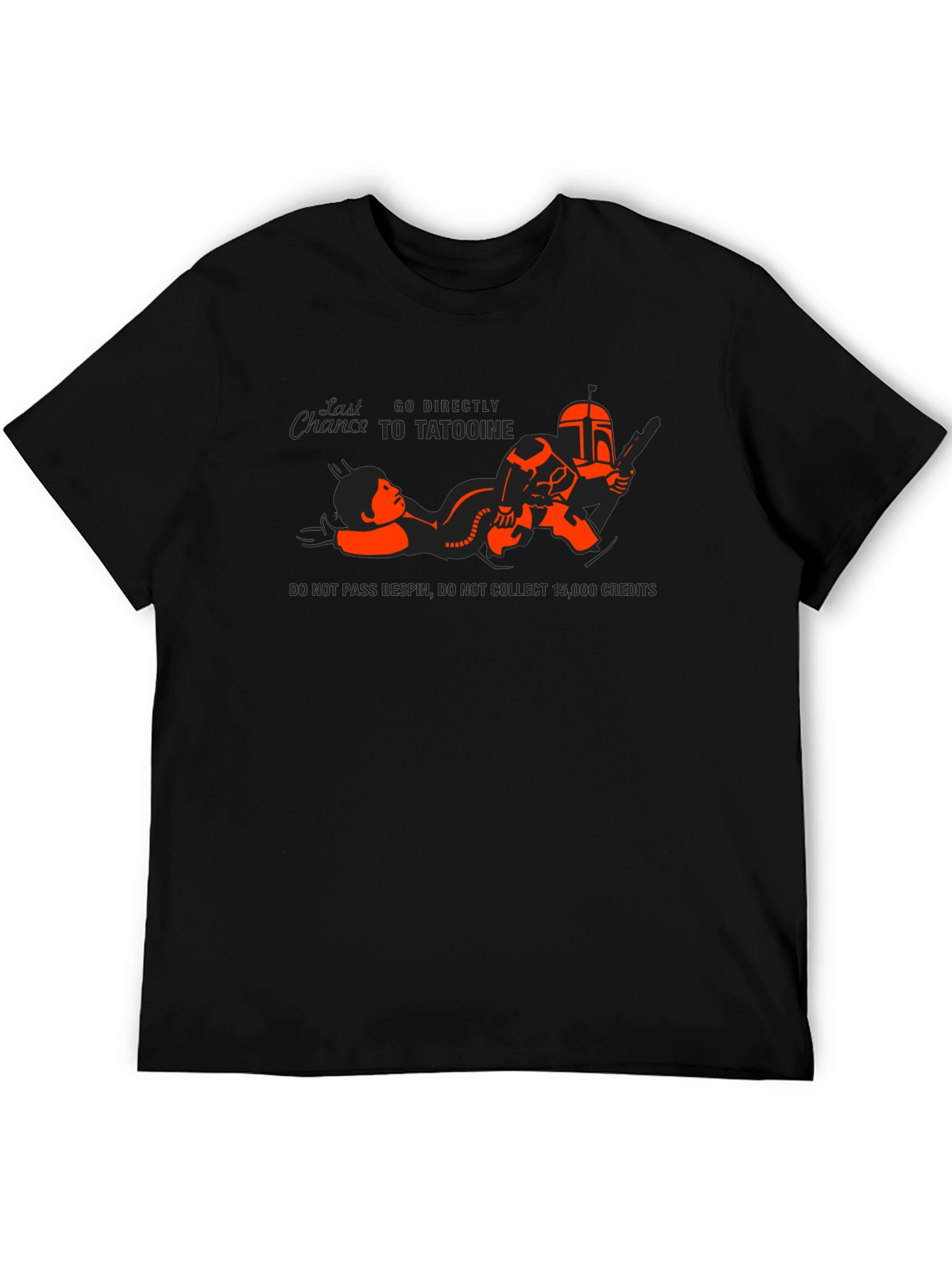 Chance to Tatooine Black T-Shirt