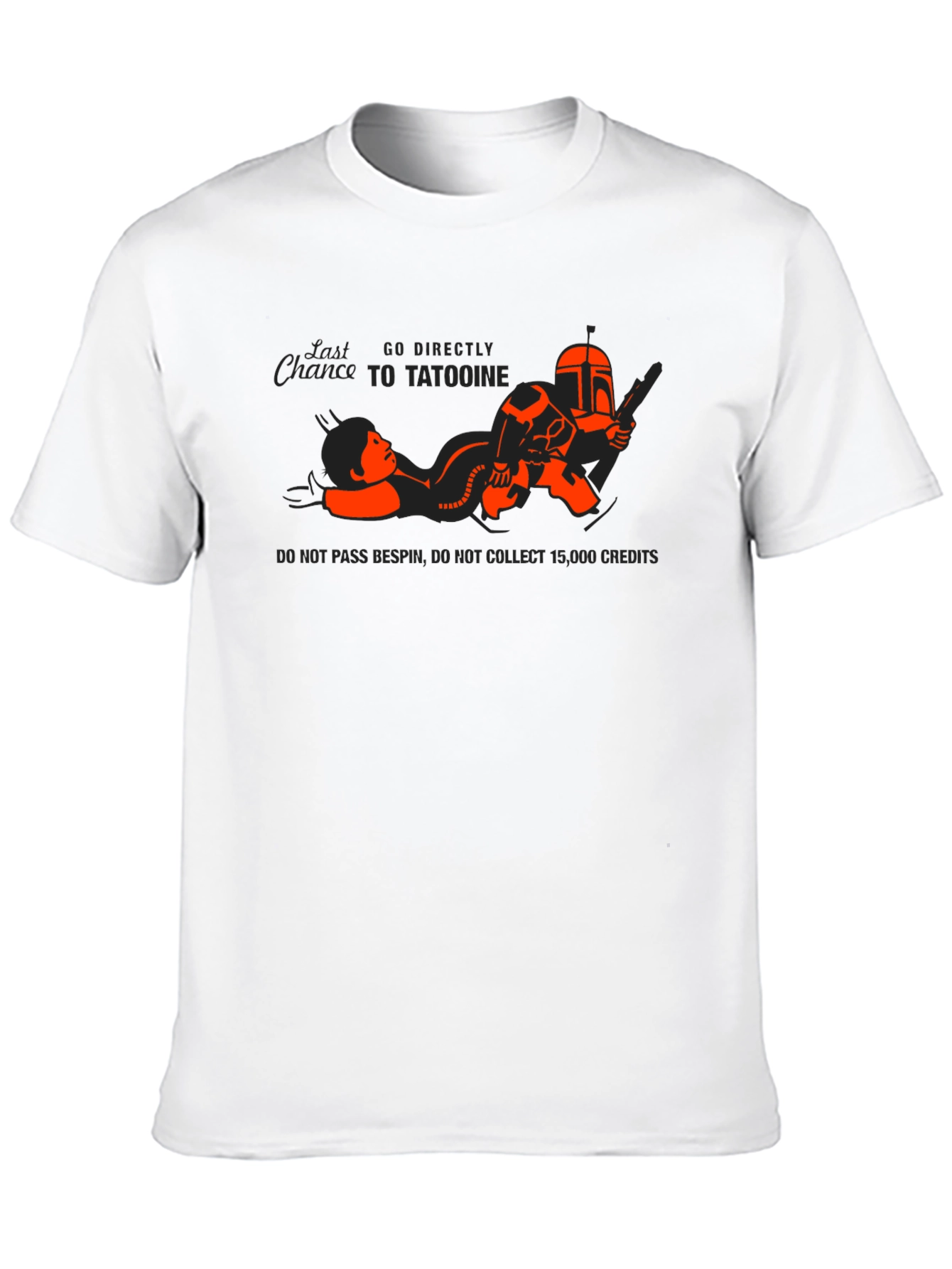 Chance to Tatooine Black T-Shirt