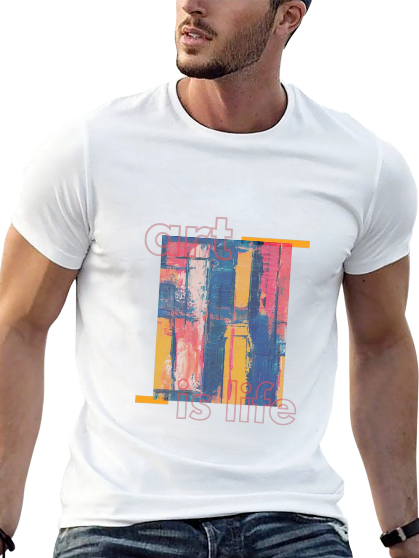 Art Is Life Graphic T-Shirt