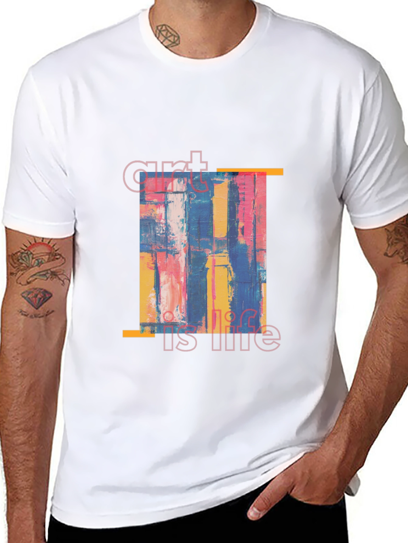 Art Is Life Graphic T-Shirt