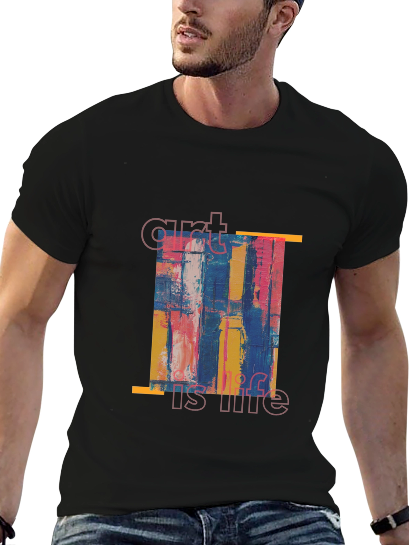 Art Is Life Graphic T-Shirt