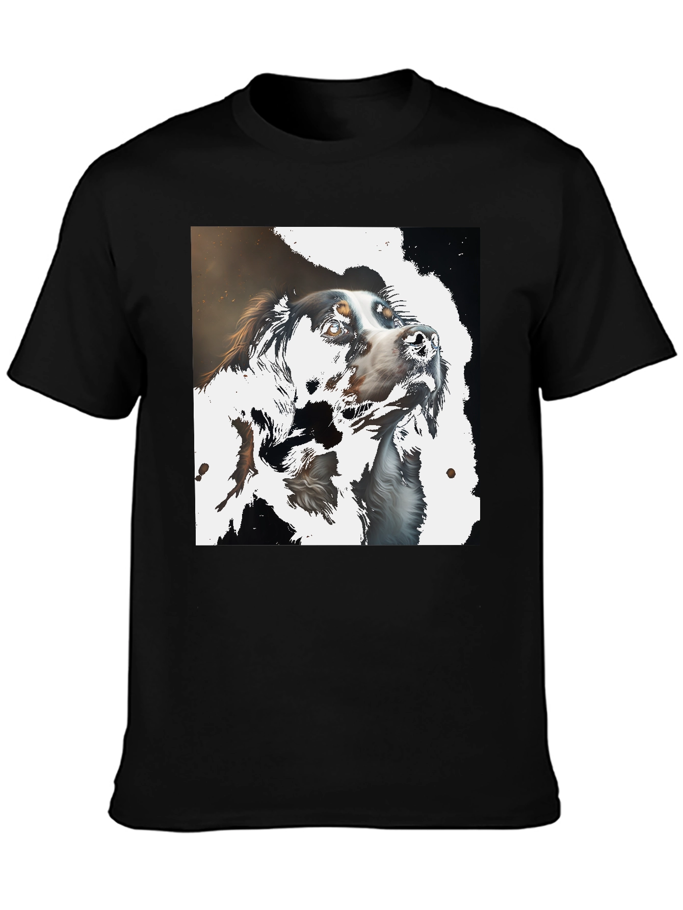 Dog Art T-Shirt - Stylish Canine Graphic Tee