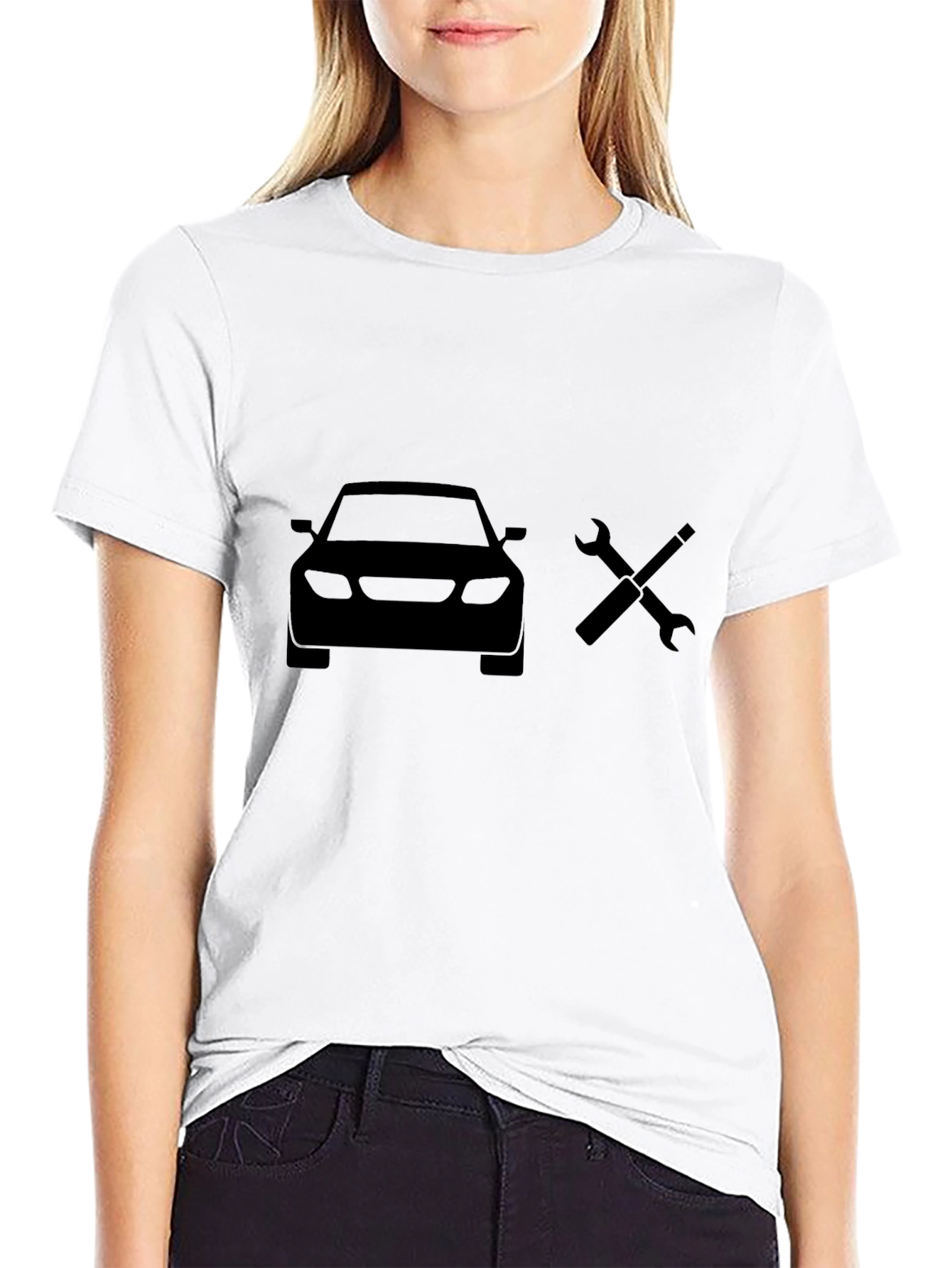 Car Repair T-Shirt - Black Automotive Mechanic Tee