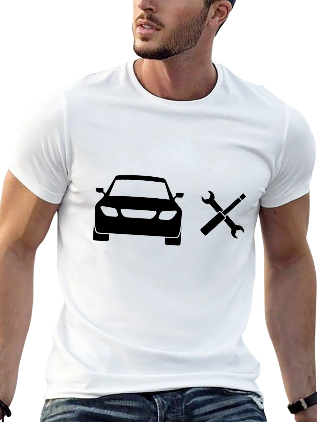 Car Repair T-Shirt - Black Automotive Mechanic Tee